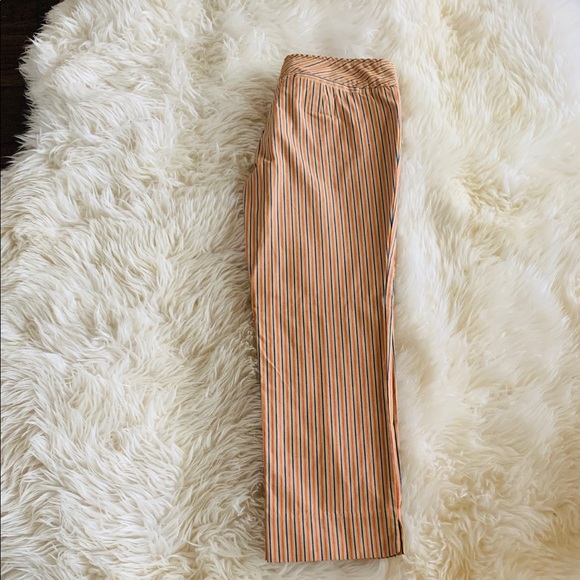Marc Jacobs Pin Striped Crop pants Sz 6 - Picture 1 of 7
